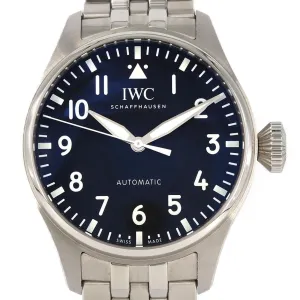 Iwc Stainless Steel Wristwatch (Pre-Owned)