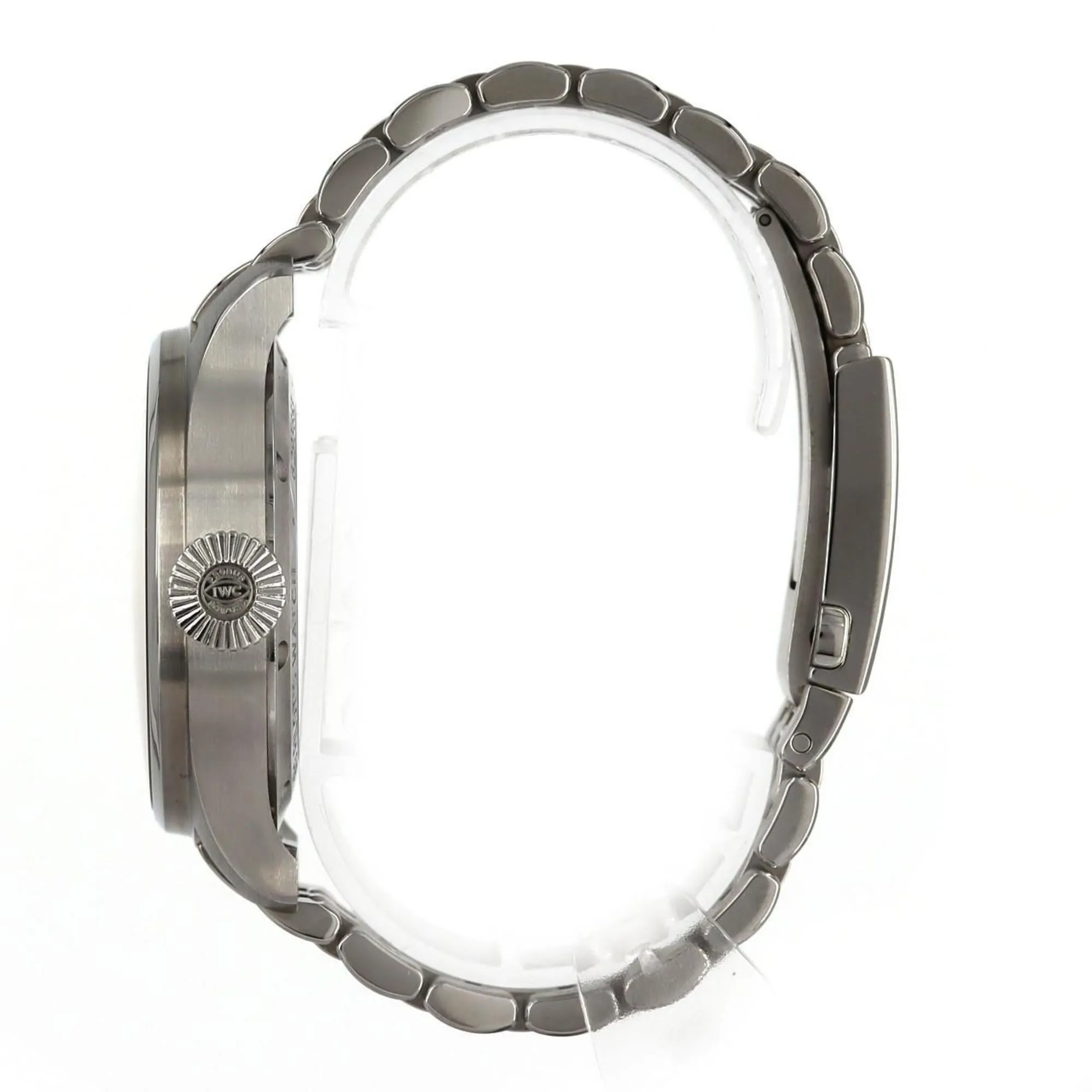 Iwc Stainless Steel Wristwatch (Pre-Owned)