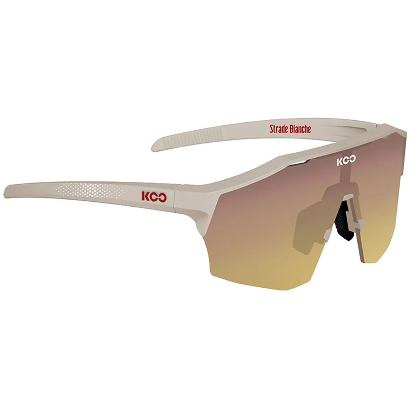 KOO Alibi Strade Bianche sunglasses - Light Dust Matt Sunrise
