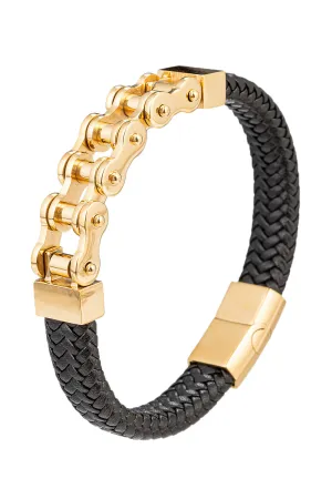 Luca Biker Chain Bracelet