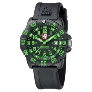 LUMINOX Men's XS.3067.F EVO Navy SEAL Colormark Black/Green Watch