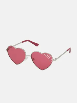 Metal Heart Sunglasses