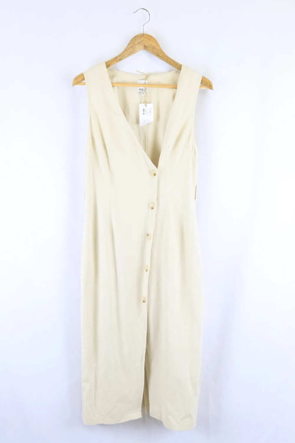 MPD Beige Long Vest M