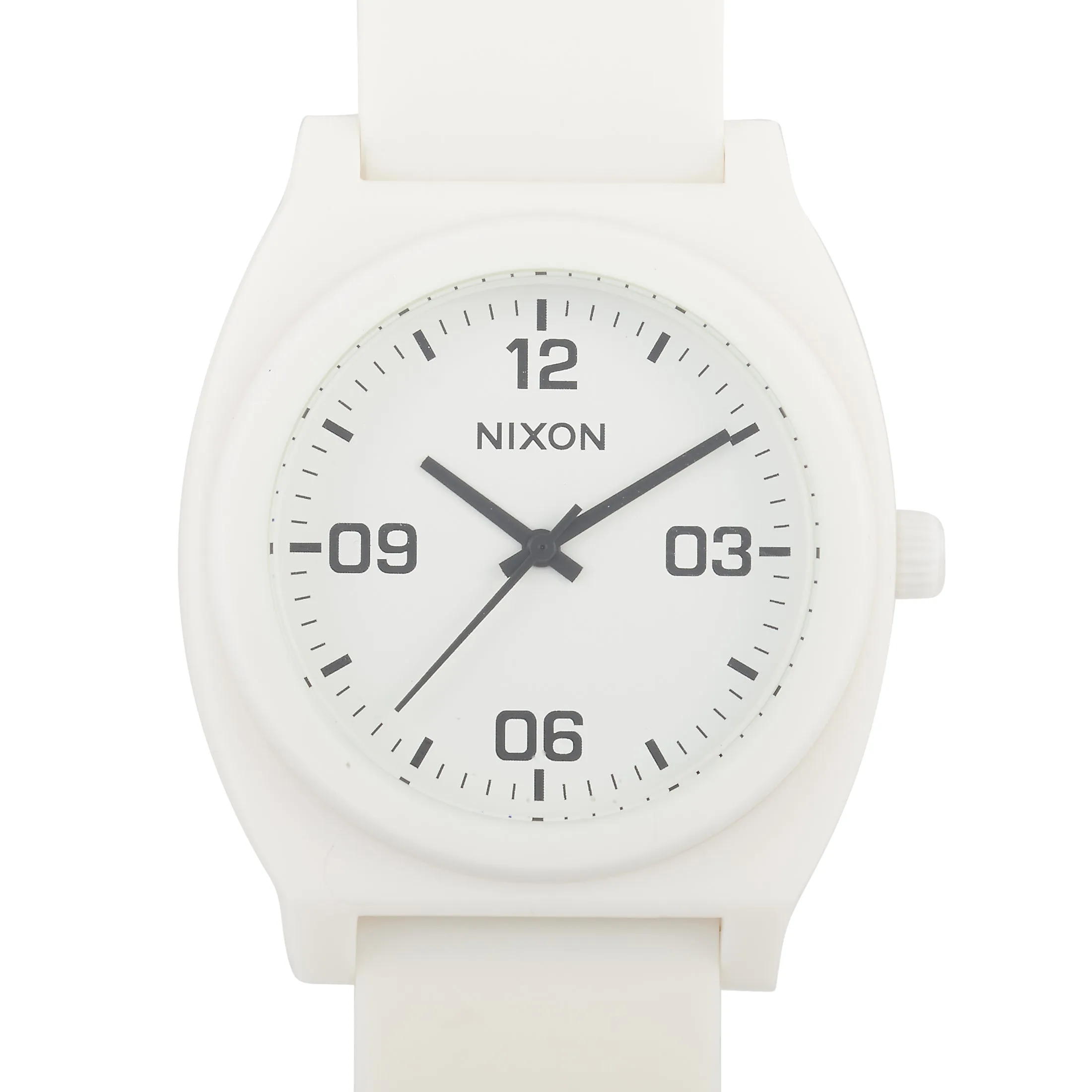Nixon Time Teller P Corp White 40 mm Watch A1248 3009
