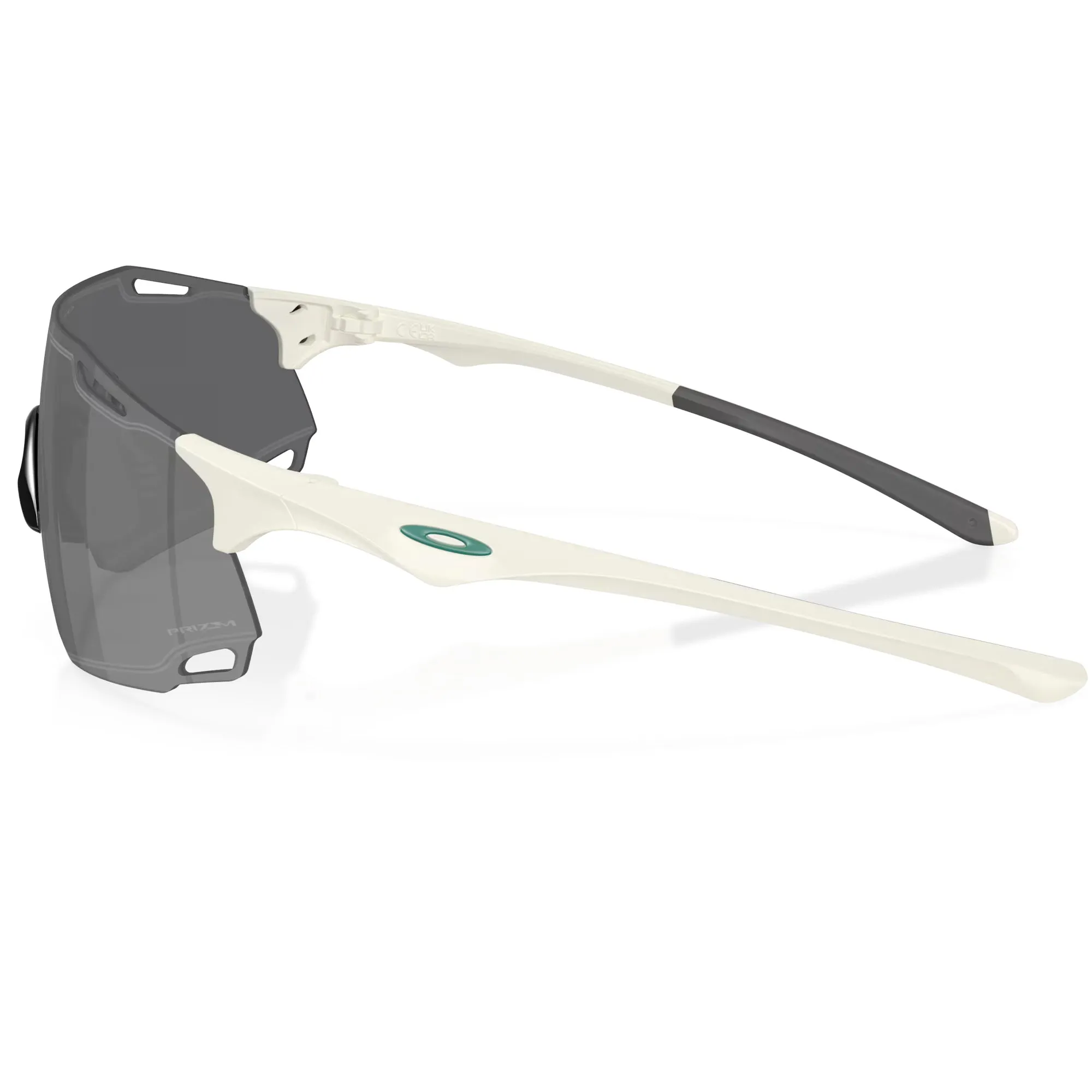 Oakley Cybr Dyno Glasses - Polished white prizm road