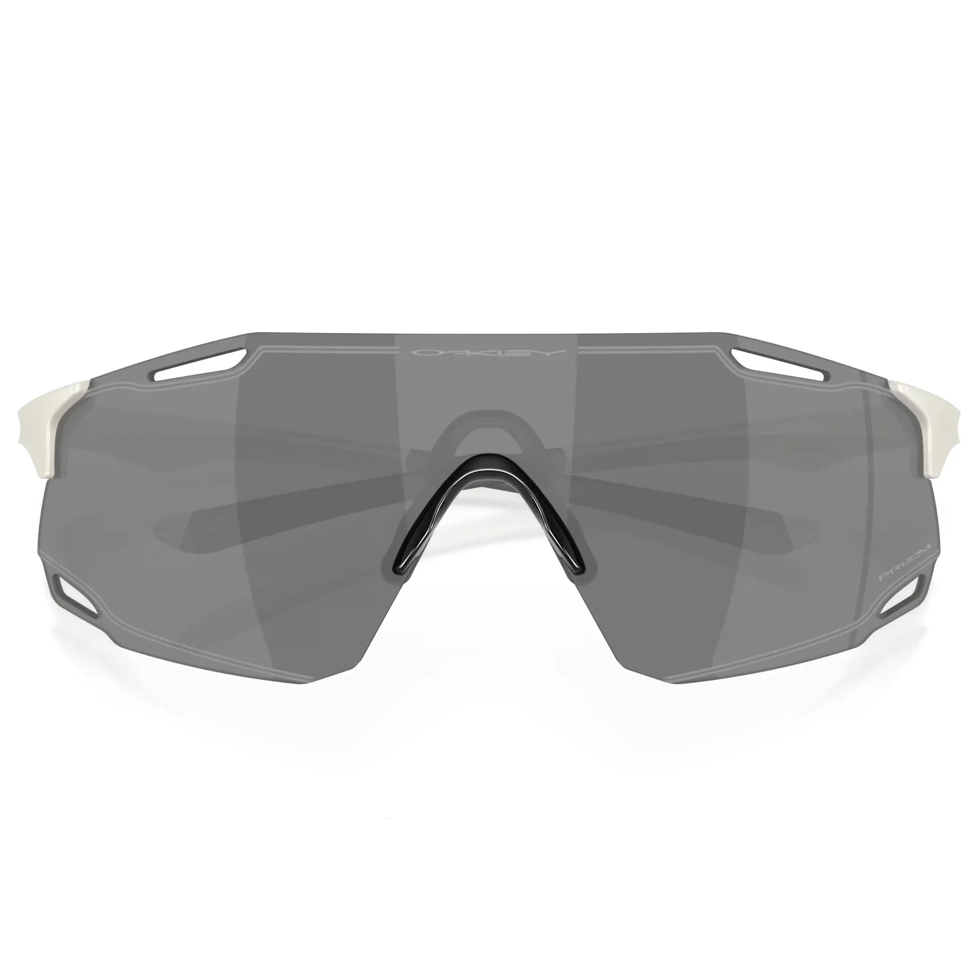Oakley Cybr Dyno Glasses - Polished white prizm road
