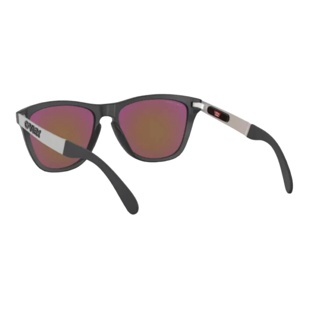 Oakley FROGSKINS MIX 9428-1255 Sunglasses Matte Black / Prizm Violet Iridium