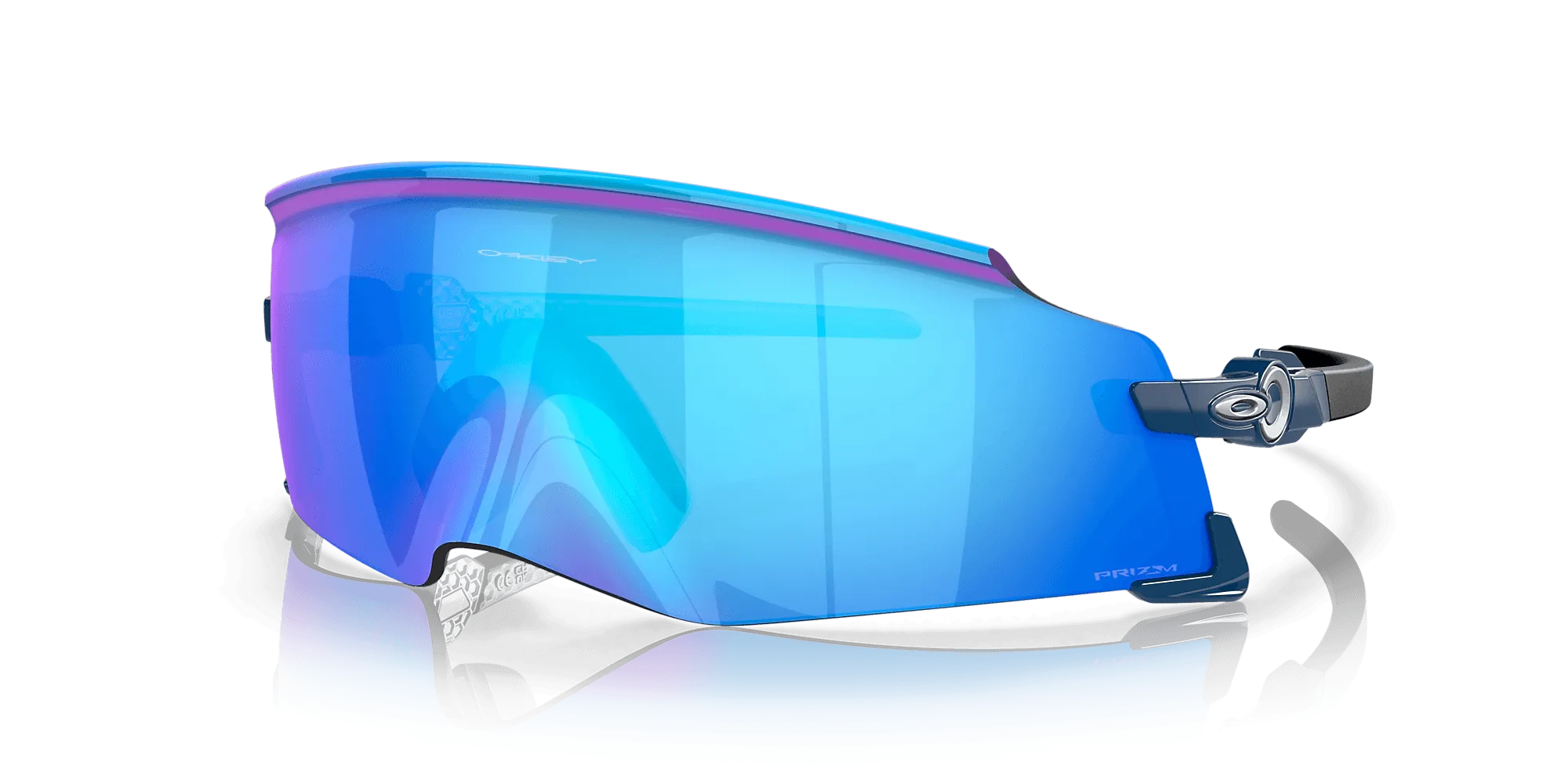 Oakley Kato Sport Sunglasses (Prizm Sapphire/Polished Poseidon)