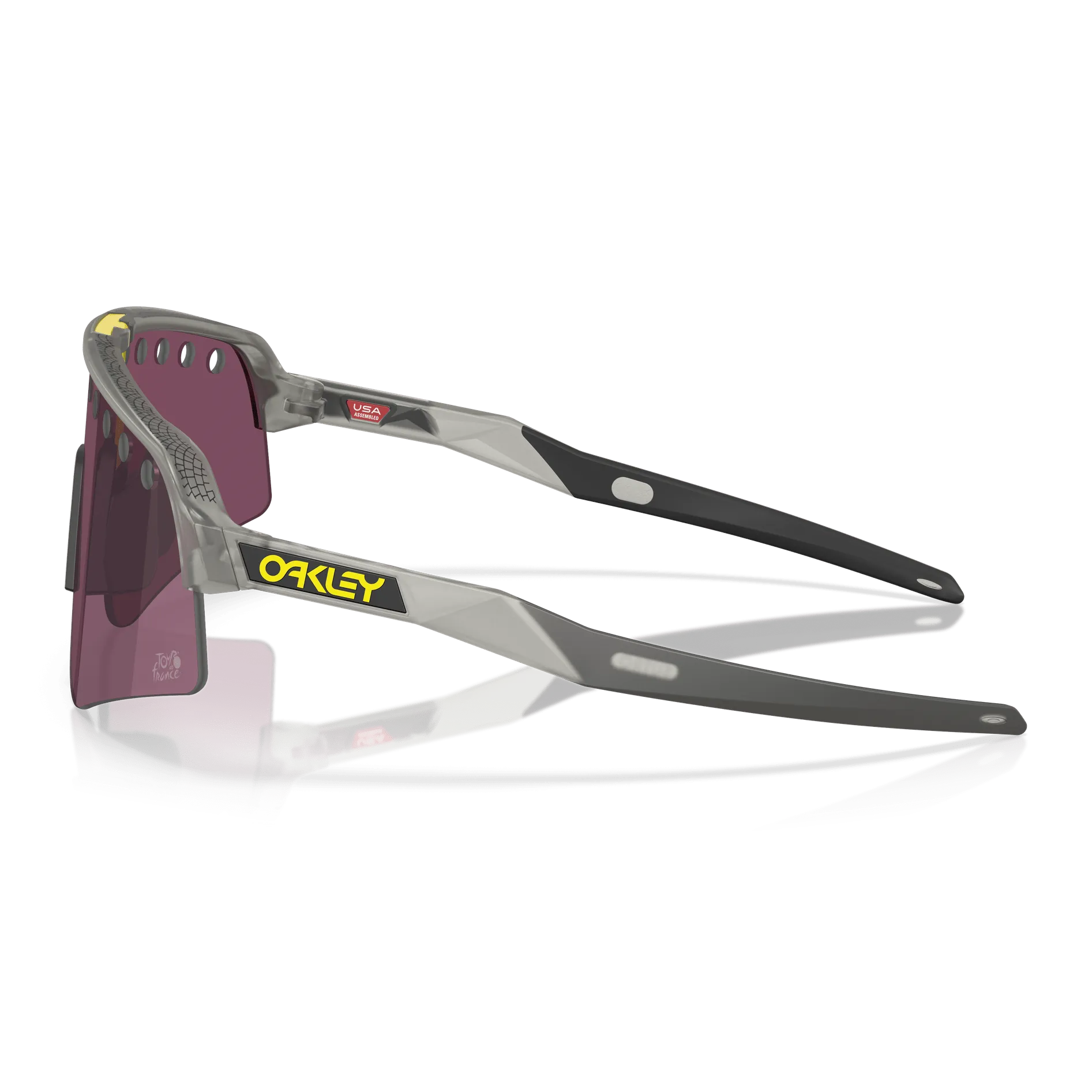 Oakley Sutro Lite Sweep Tour de France sunglasses - TDF Matte Grey Ink Prizm Road Black