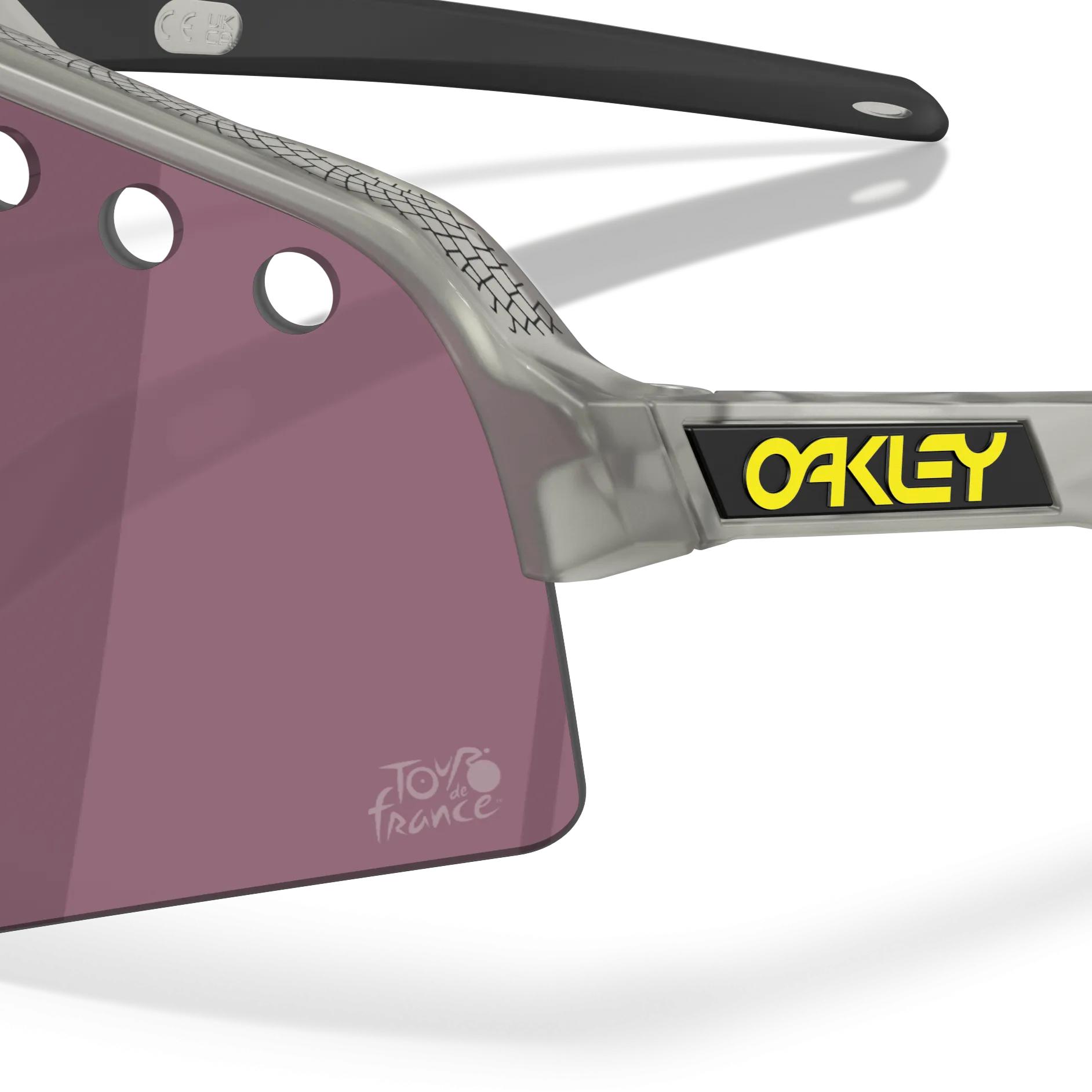 Oakley Sutro Lite Sweep Tour de France sunglasses - TDF Matte Grey Ink Prizm Road Black