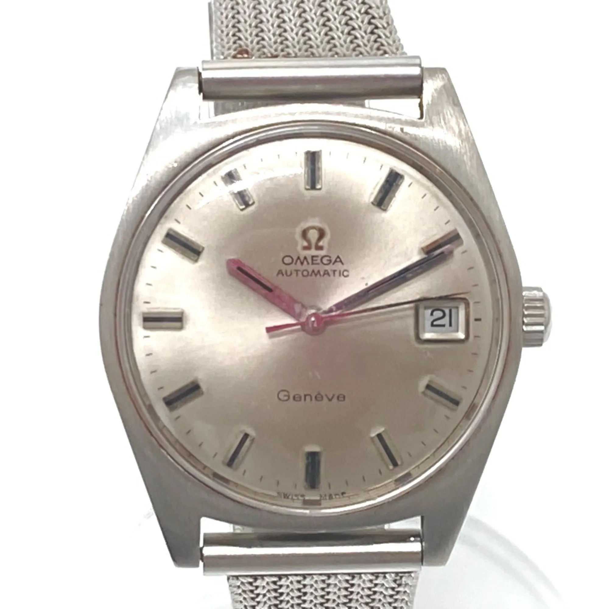 Omega Geneve Stainless Steel Wristwatch (Pre-Owned)