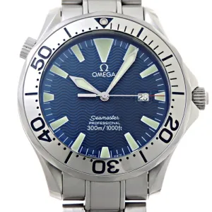 Omega Seamaster Professional Stainless Steel Wristwatch (Pre-Owned)