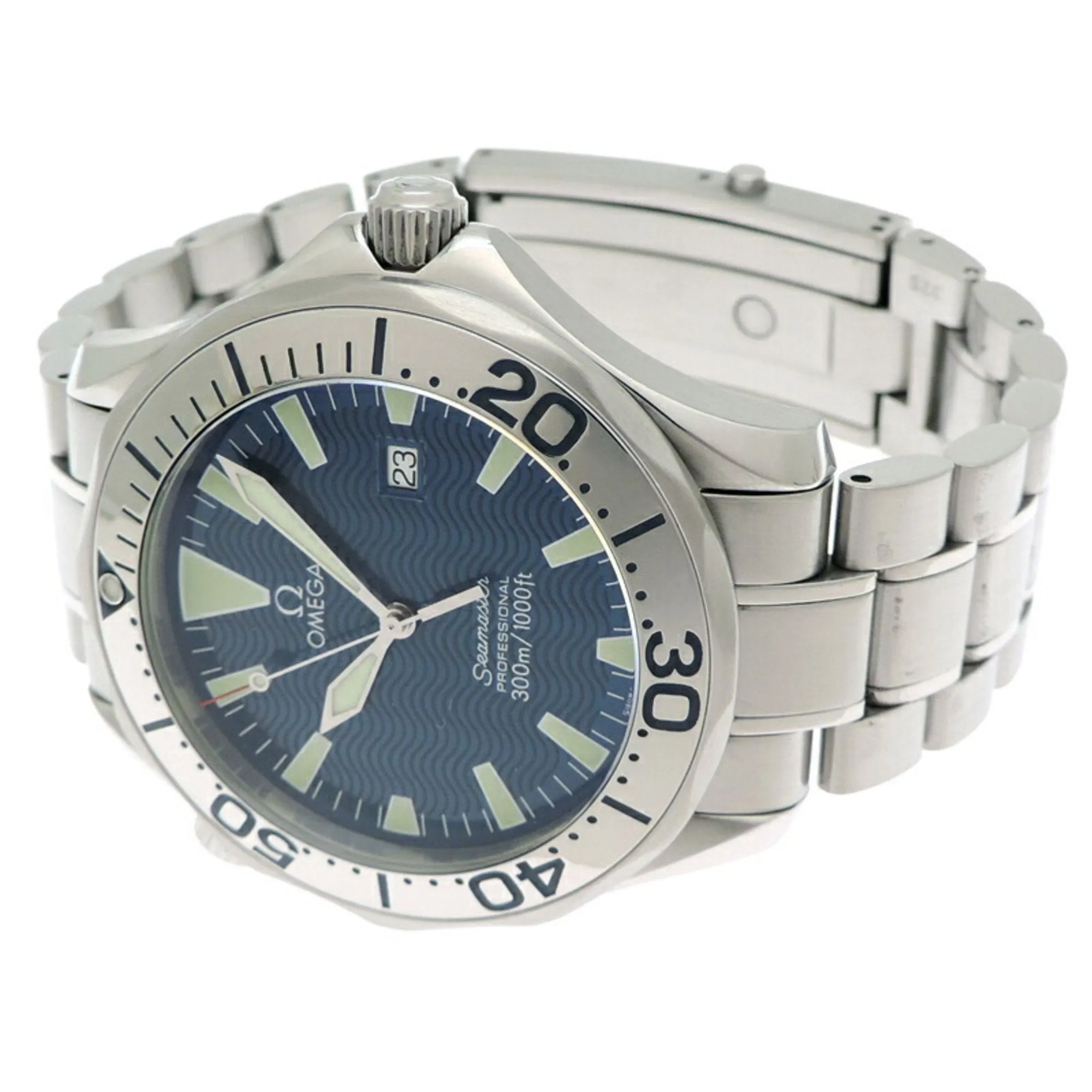 Omega Seamaster Professional Stainless Steel Wristwatch (Pre-Owned)