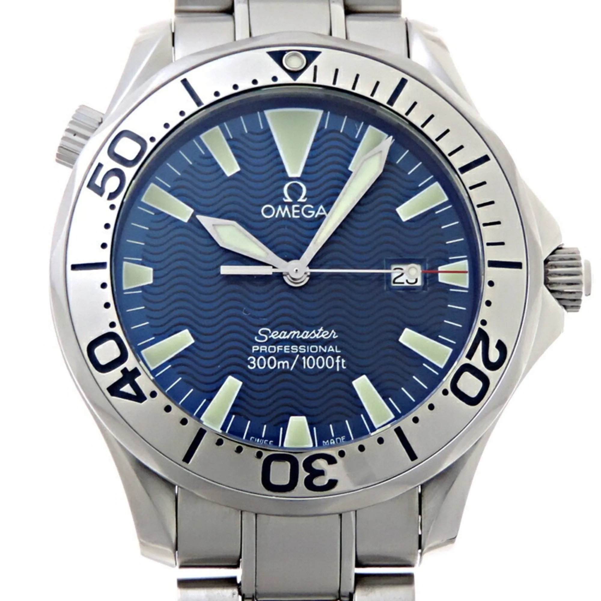 Omega Seamaster Professional Stainless Steel Wristwatch (Pre-Owned)