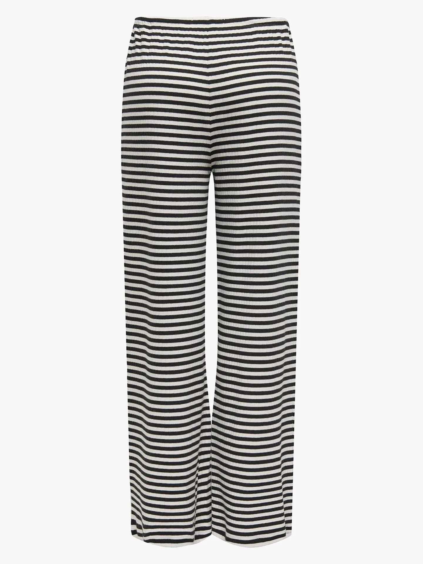 ONLY Aida Stripe Pant Black White