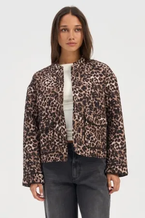 ONLY Hallie Quilted Jacket Animal