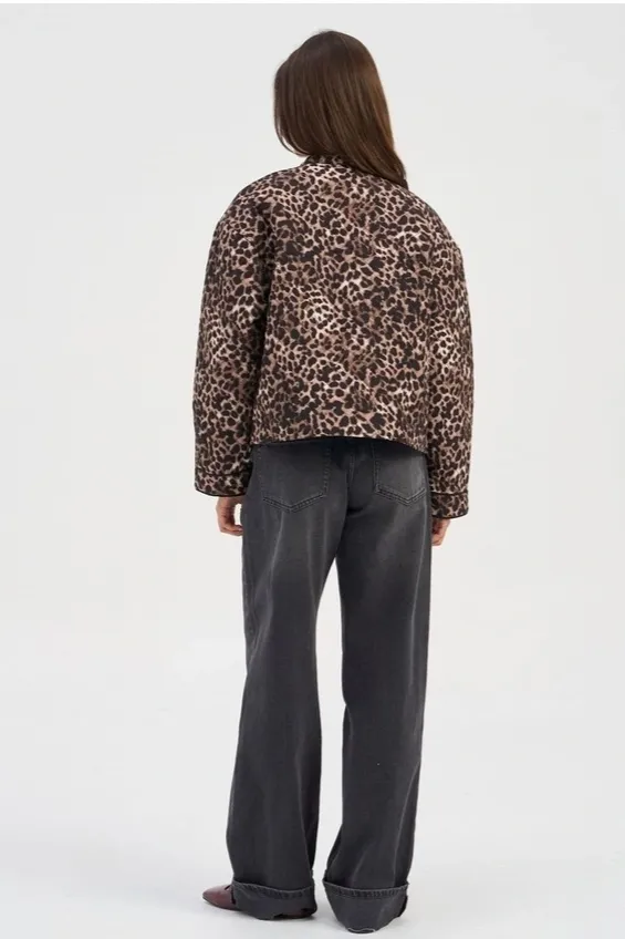 ONLY Hallie Quilted Jacket Animal