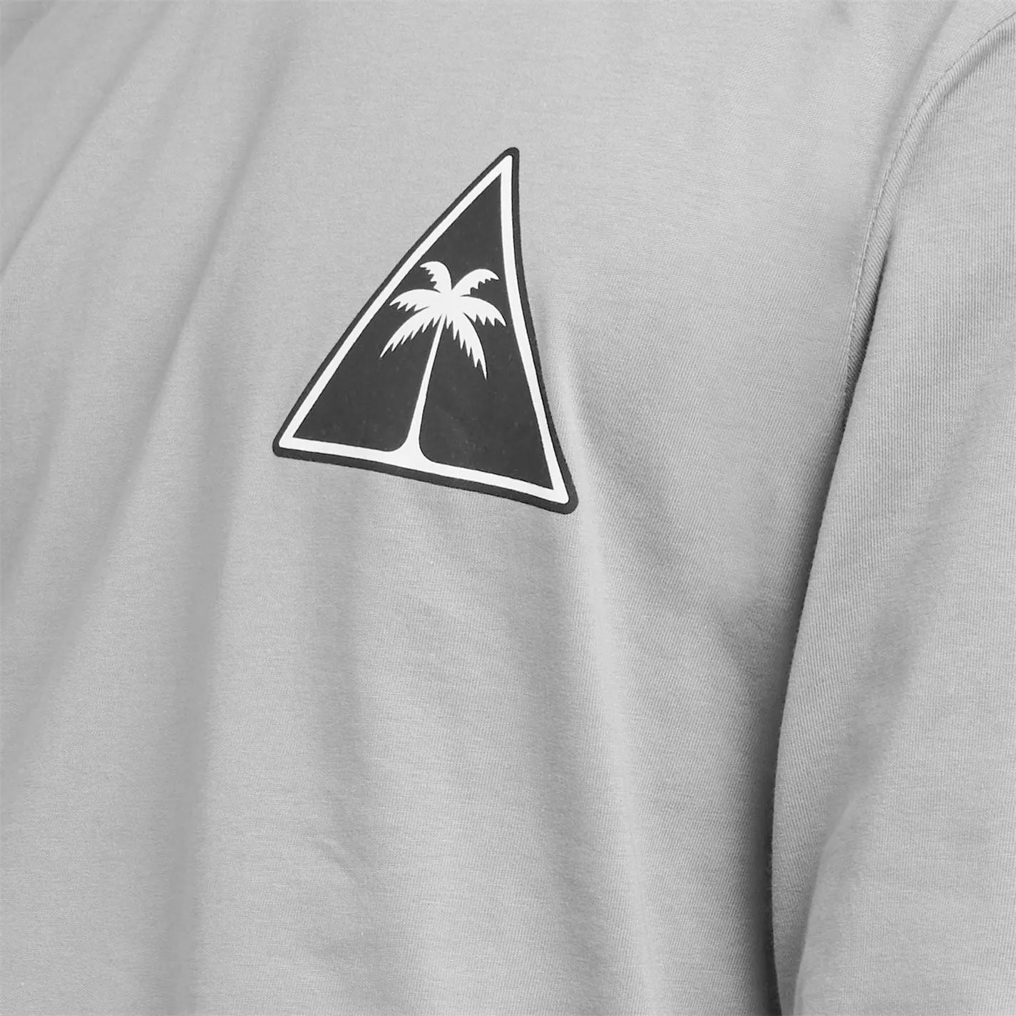 Palm Angels Grey Long Sleeve T-Shirt