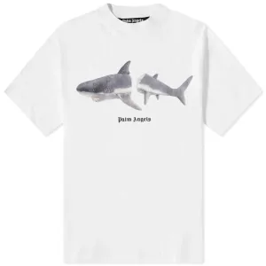 Palm Angels White Shark T-Shirt