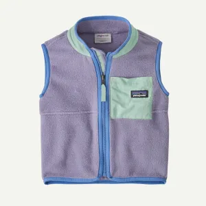 Patagonia Baby Synchilla Fleece Vest - Concrete Purple