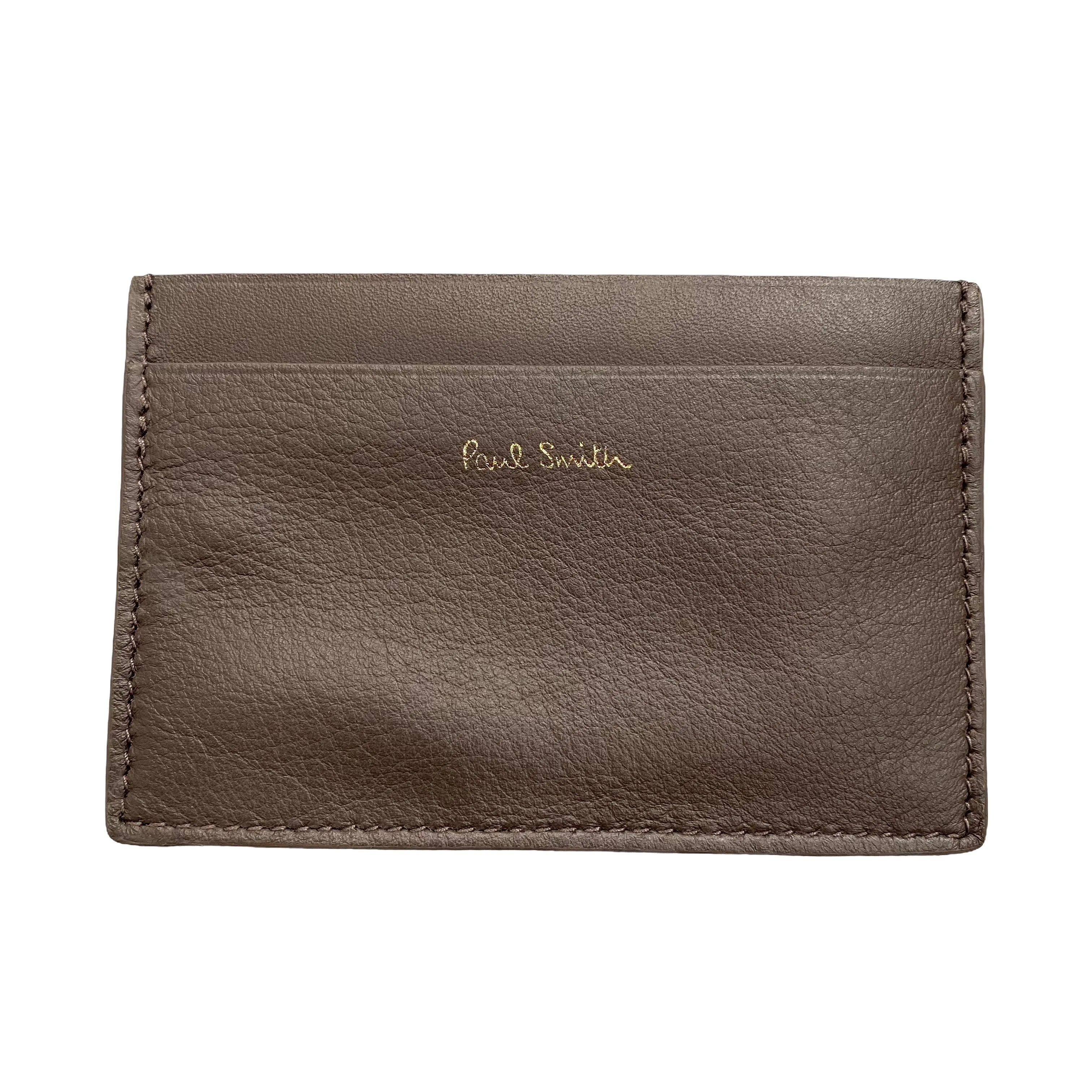 Paul Smith Classic Grey & Orange Cardholder