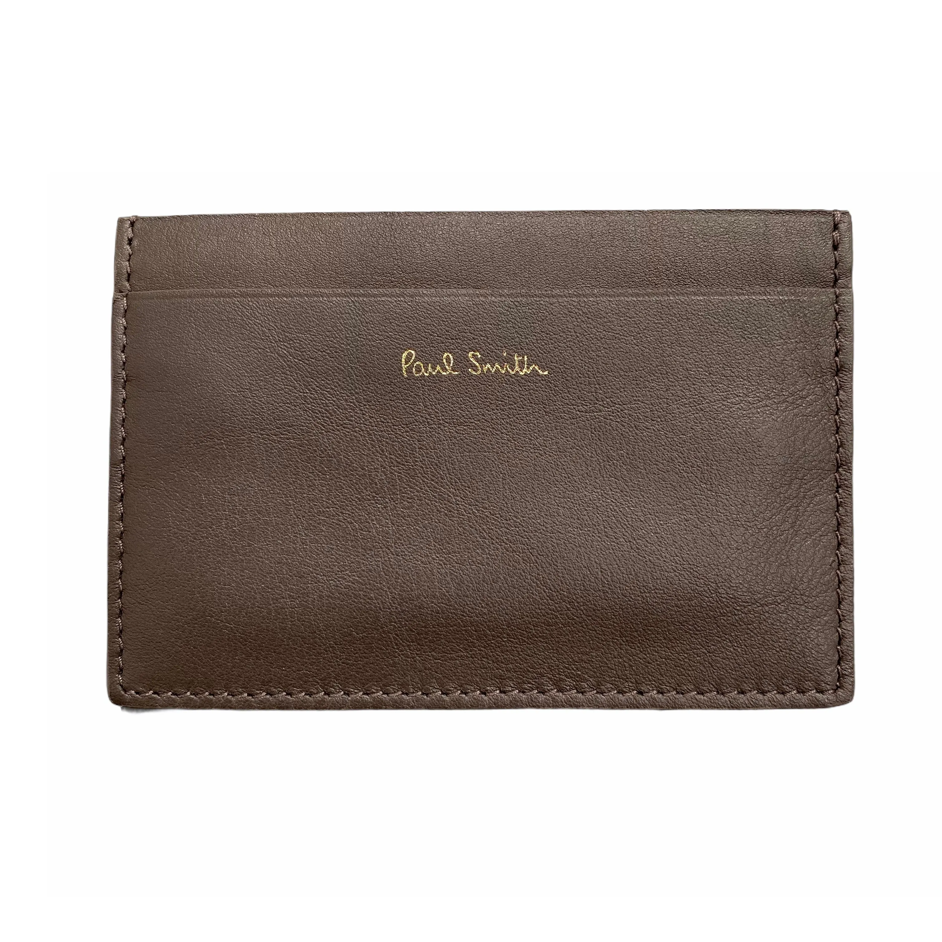Paul Smith Classic Grey & Red Cardholder