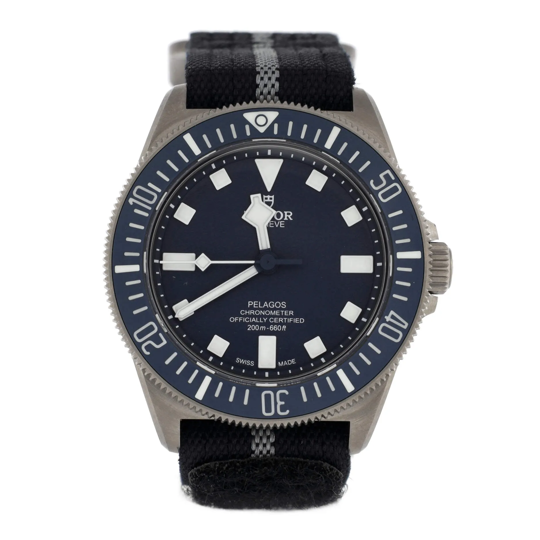 Pelagos FXD Automatic Watch Titanium and Fabric 42