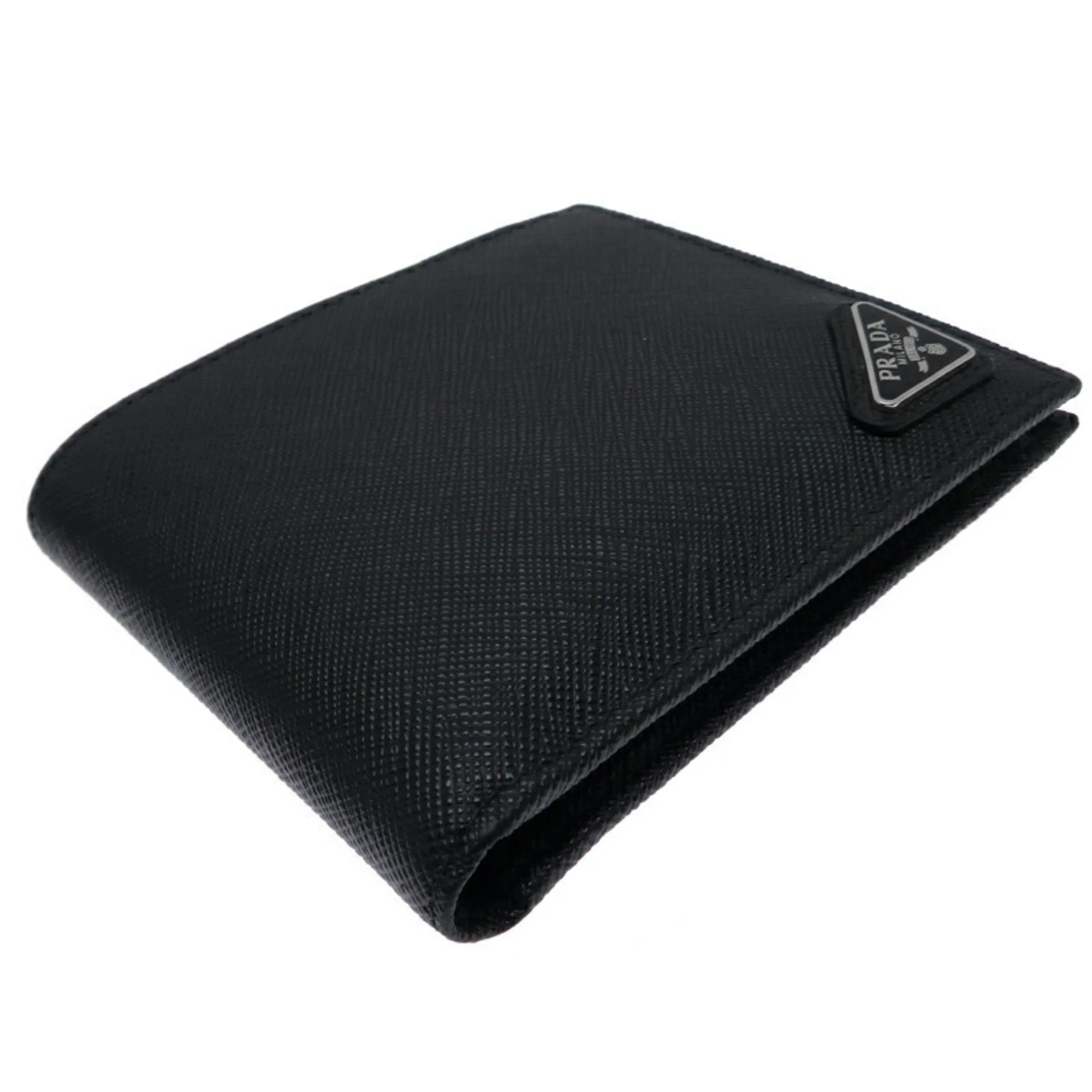 Prada Saffiano Leather Wallet (Bi-Fold) (Pre-Owned)