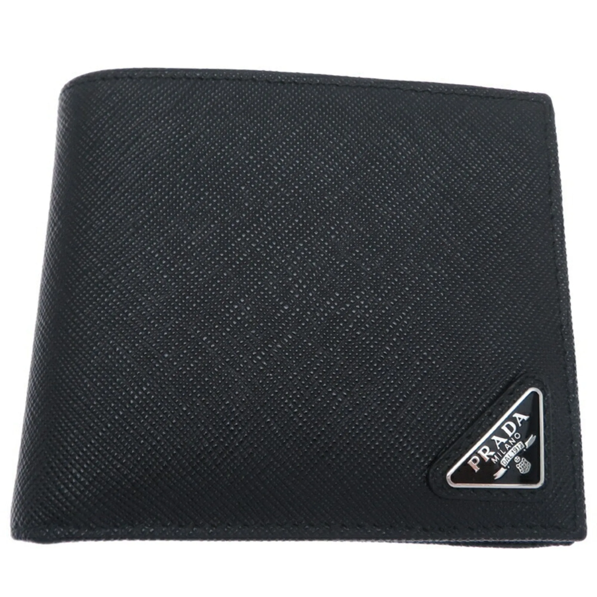 Prada Saffiano Leather Wallet (Bi-Fold) (Pre-Owned)