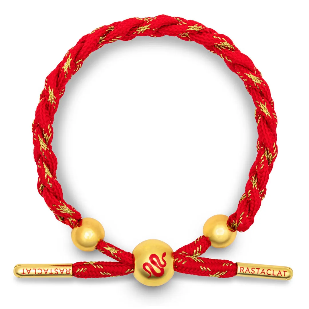 Rastaclat Original Hand Braided Lunar New Year (Snake) Adjustable Bracelet