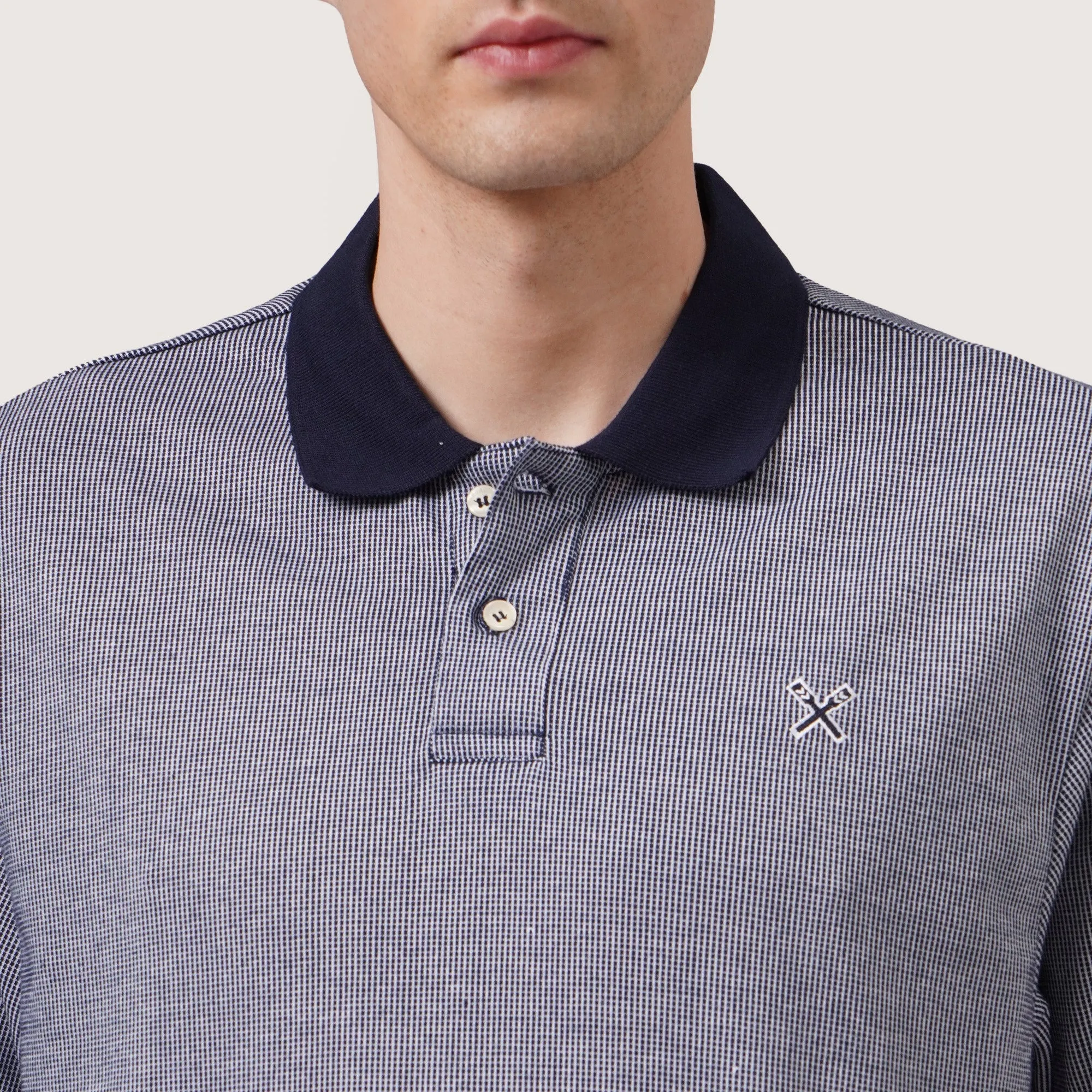 Regatta- Regular Fit Polo Shirt In Two-Toned Pique