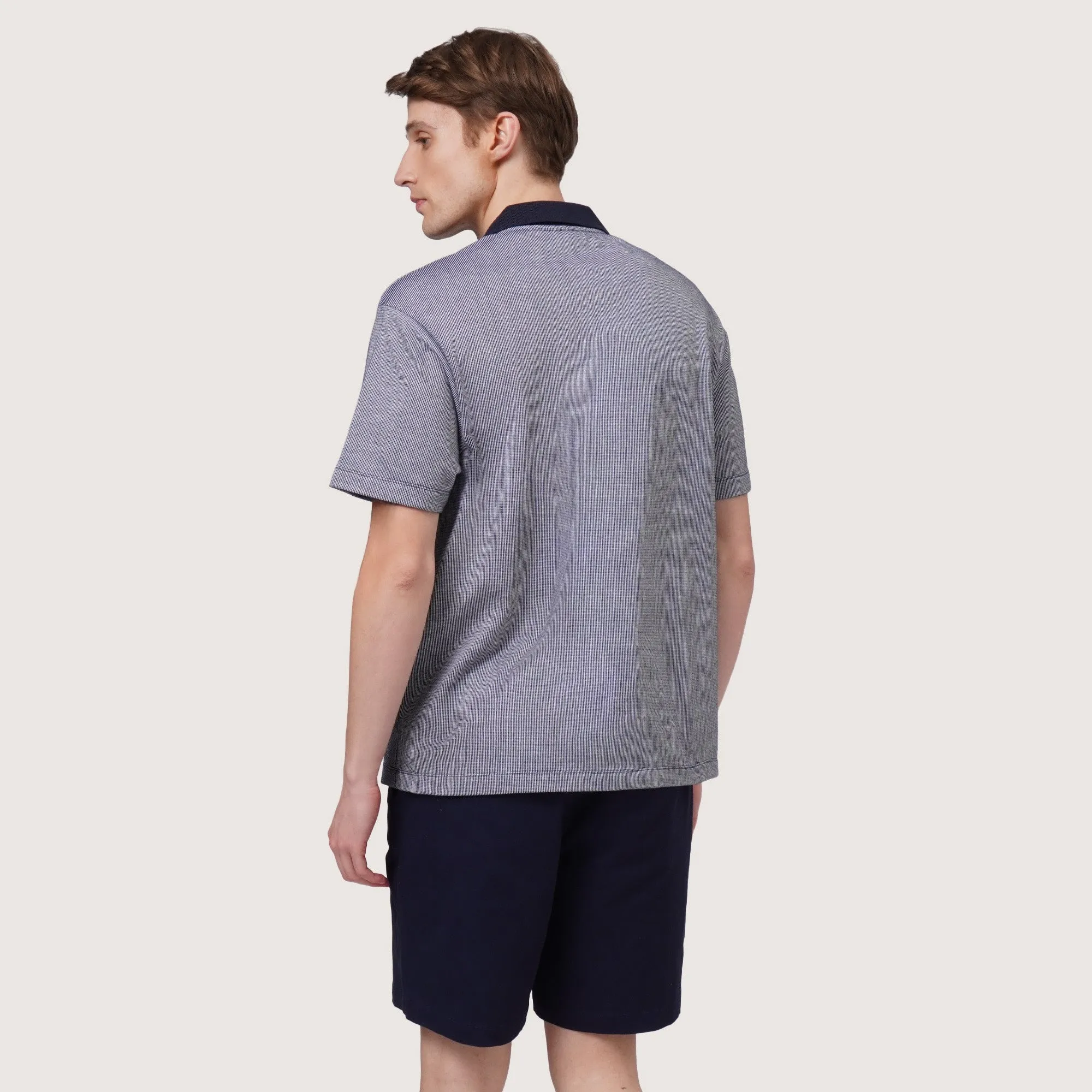 Regatta- Regular Fit Polo Shirt In Two-Toned Pique