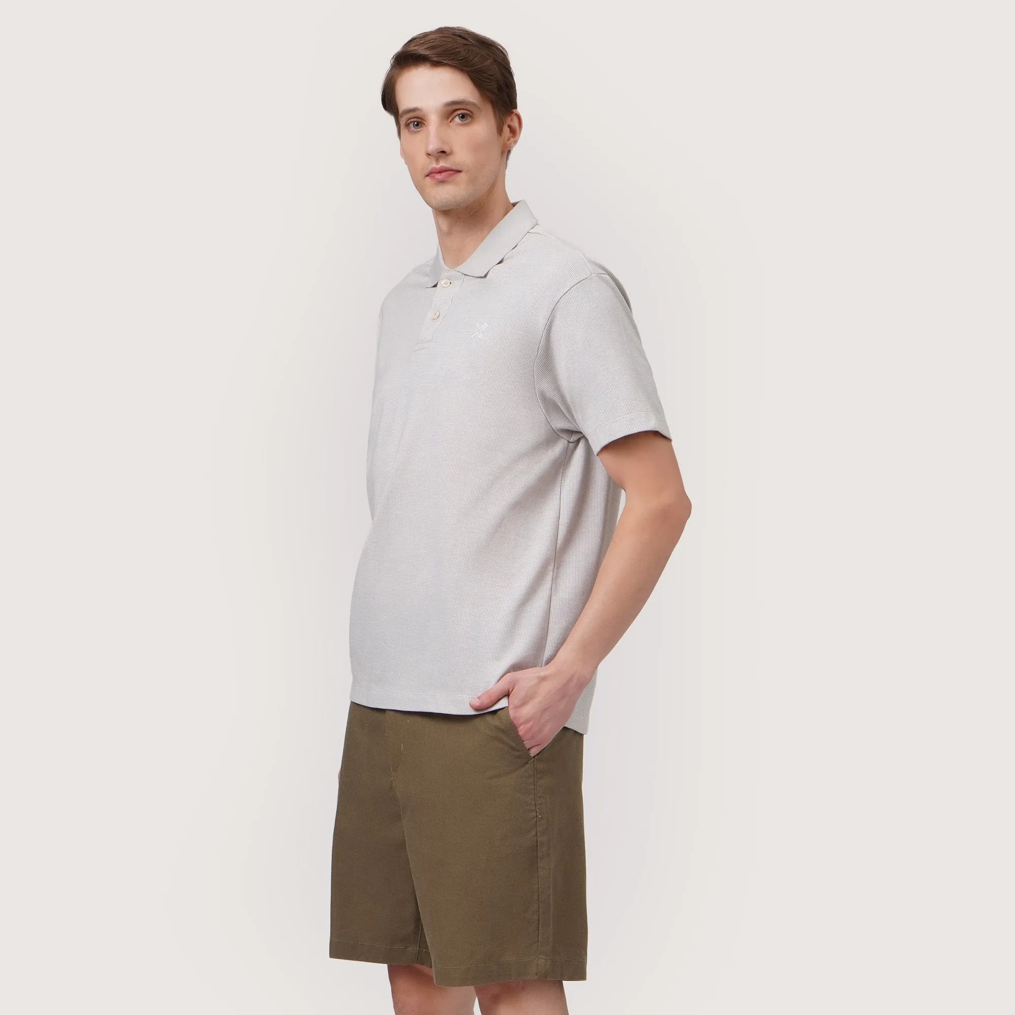 Regatta- Regular Fit Polo Shirt In Two-Toned Pique