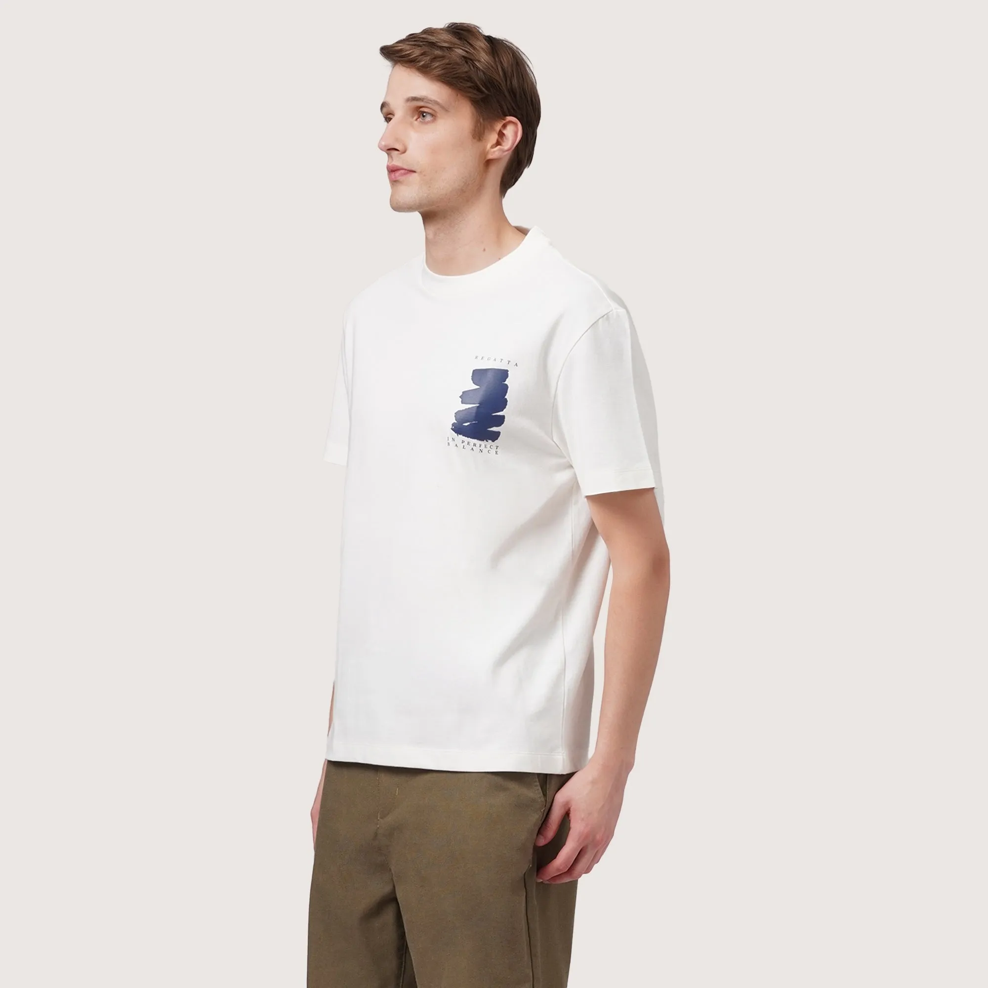 Regatta- Regular Fit Round Neck Graphic T-Shirt