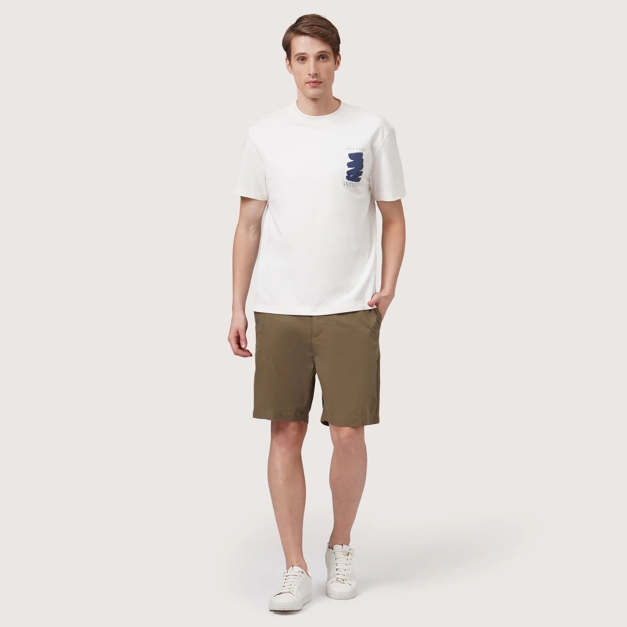 Regatta- Regular Fit Round Neck Graphic T-Shirt