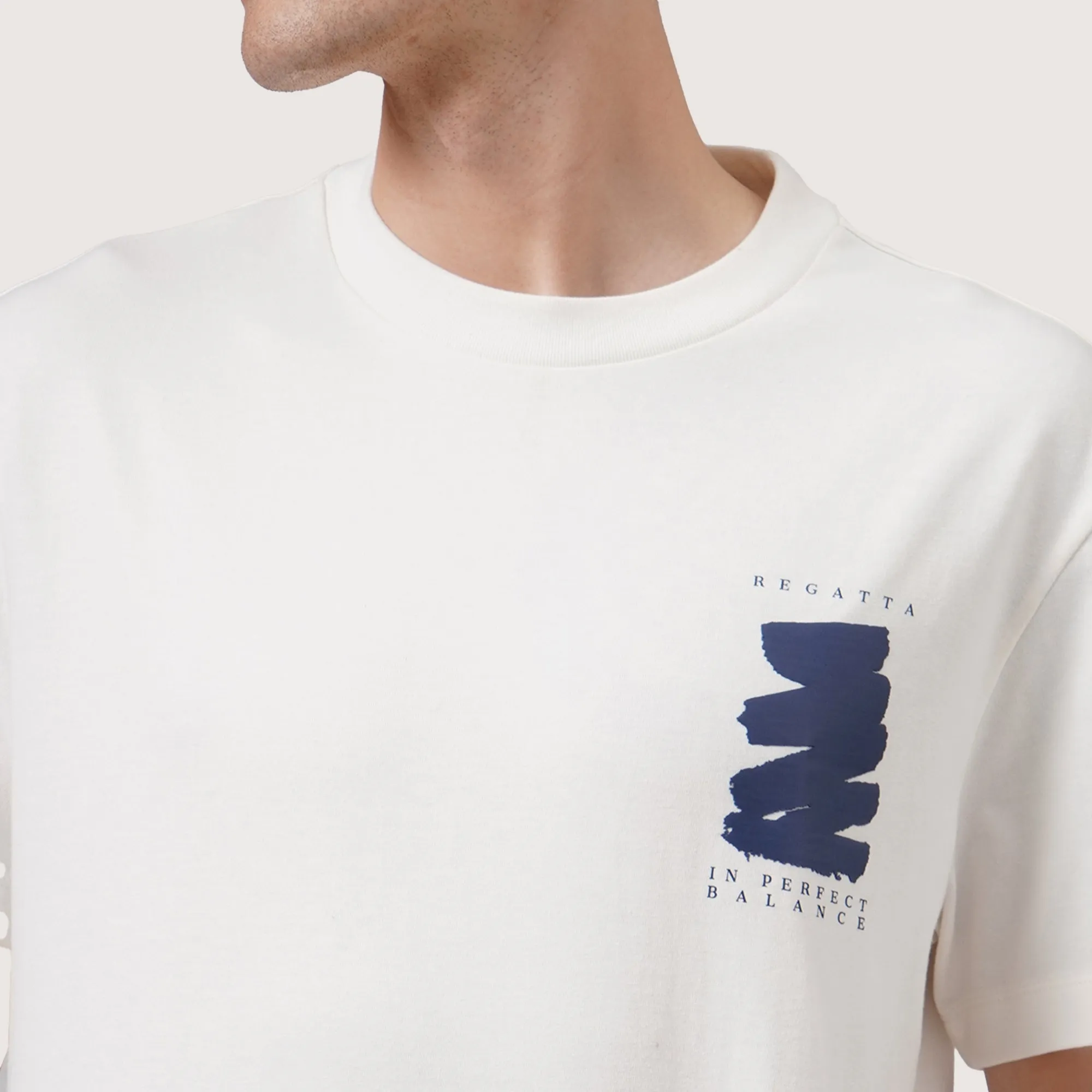 Regatta- Regular Fit Round Neck Graphic T-Shirt