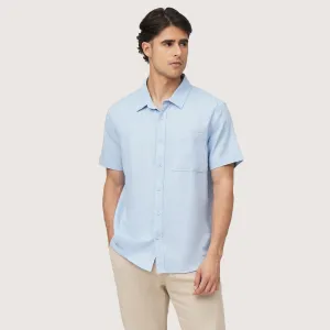 Regatta- Regular Fit Shirt In Linen Viscose With Patch Pocket