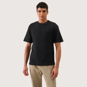 Regatta- Relaxed Fit T-Shirt In Textured Knit With Front Pocket