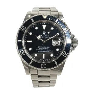 Rolex  Stainless Steel Wristwatch (Pre-Owned)
