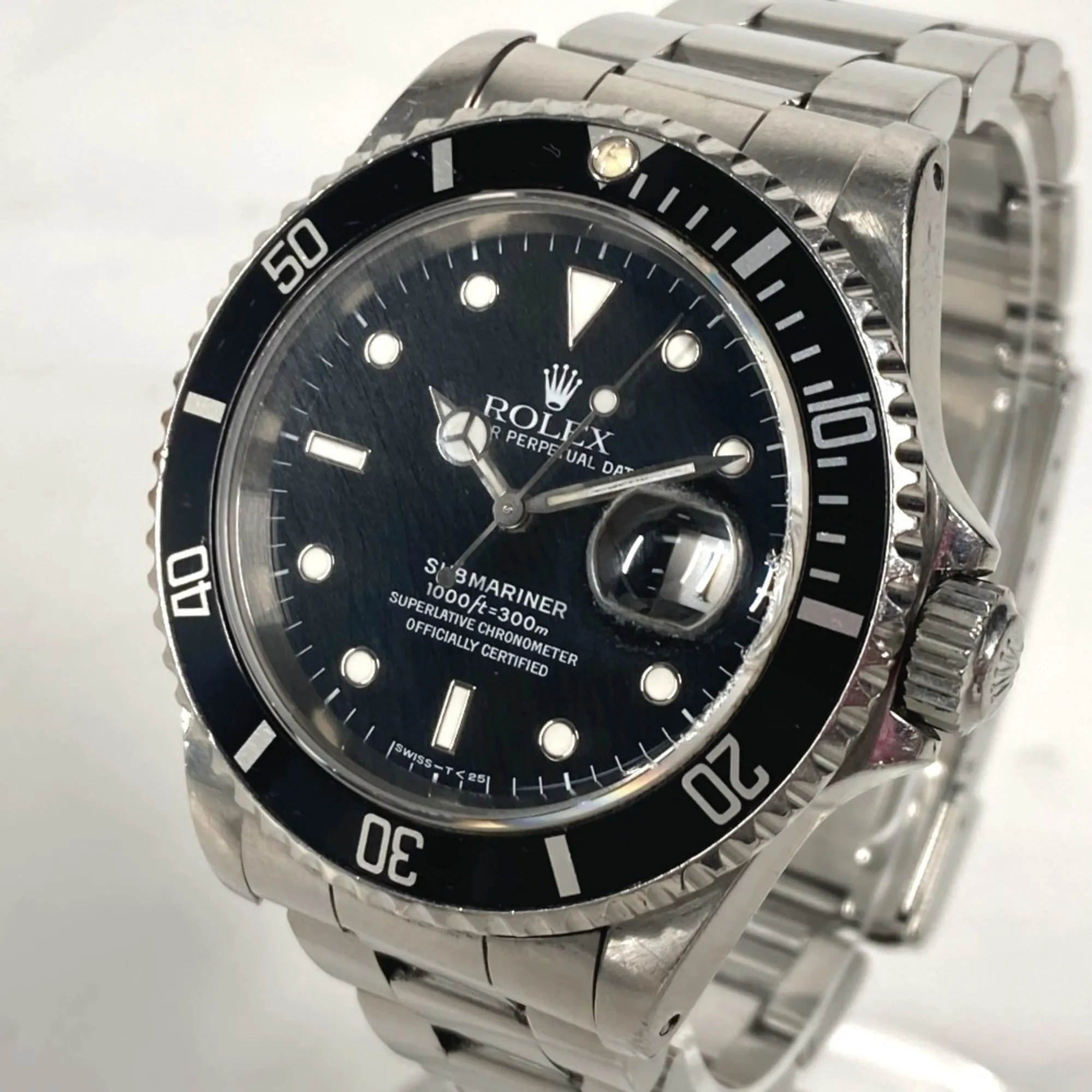 Rolex  Stainless Steel Wristwatch (Pre-Owned)