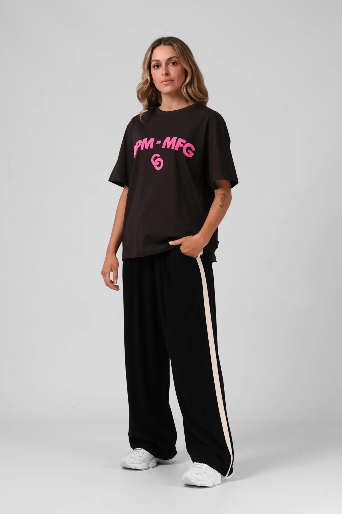 RPM Link Tee Black Coffee