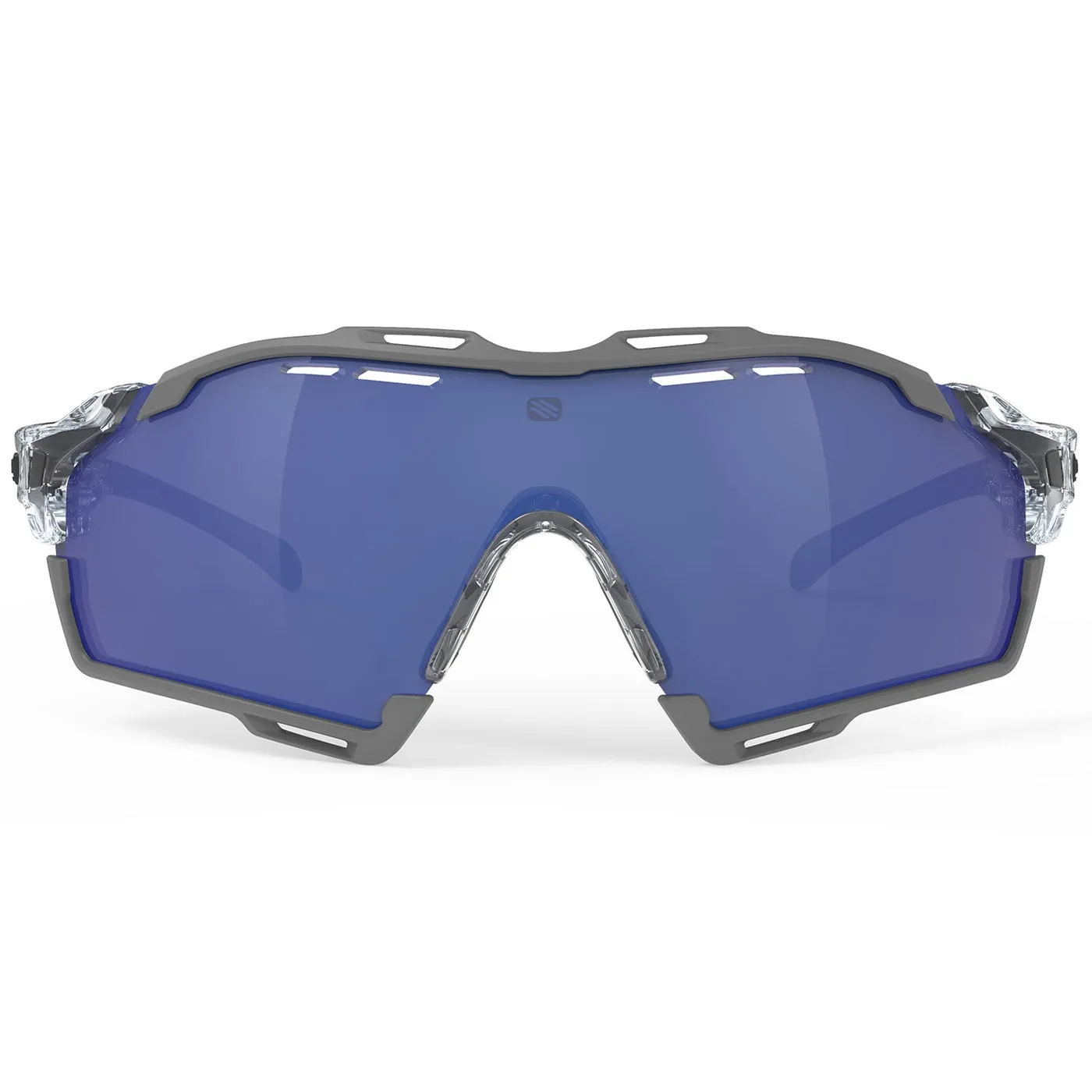 Rudy Cutline Glasses - Crystal Gloss Multilaser Deep Blue 