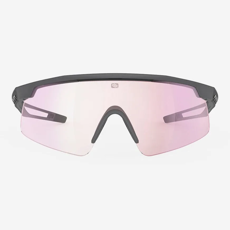Rudy Project Turbolence glasses - Charcoal Matte ImpactX2 Laser Red