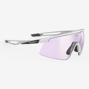 Rudy Project Turbolence glasses - White Matte Ash ImpactX2 Laser Purple