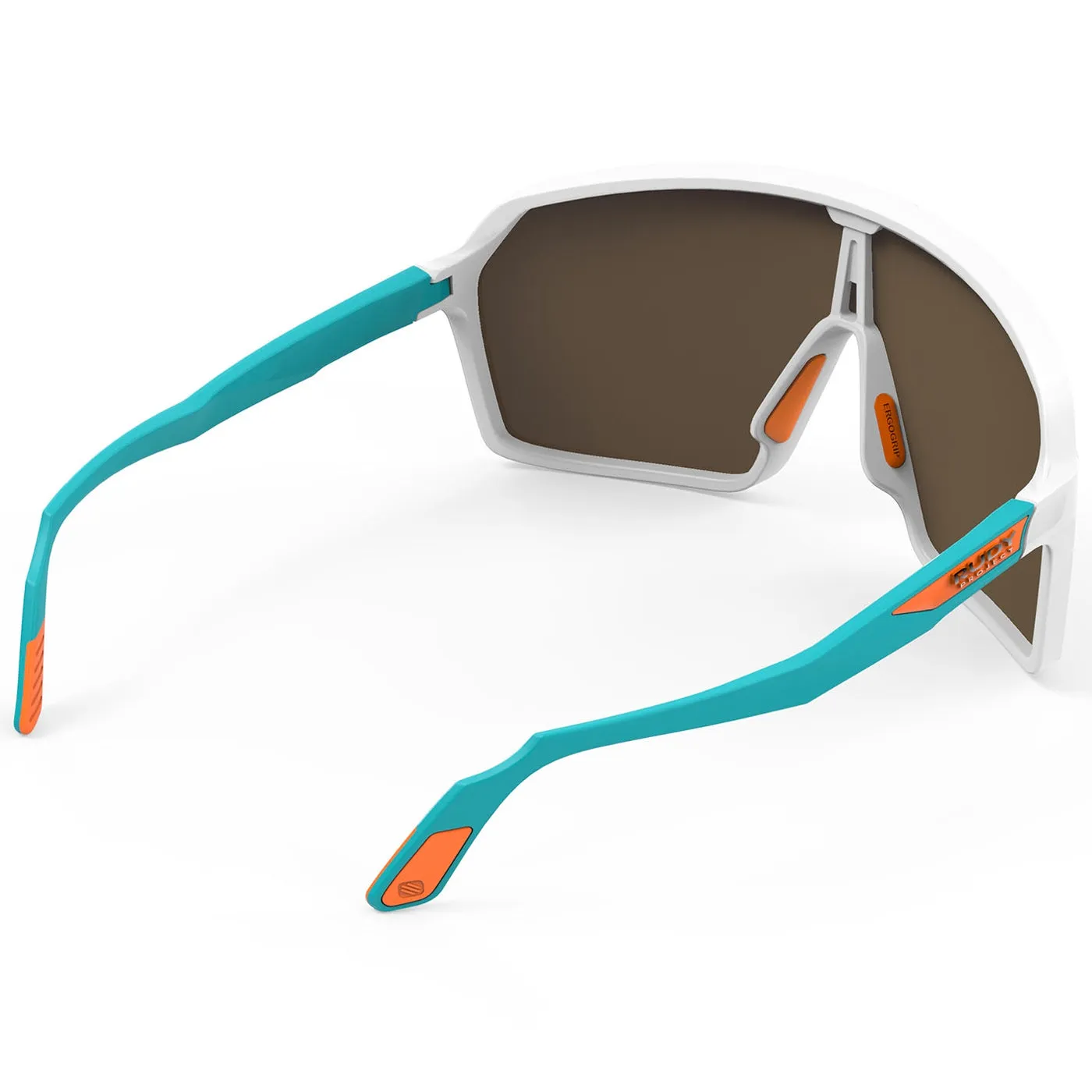 Rudy Spinshield sunglasses - White Water Multilaser Orange