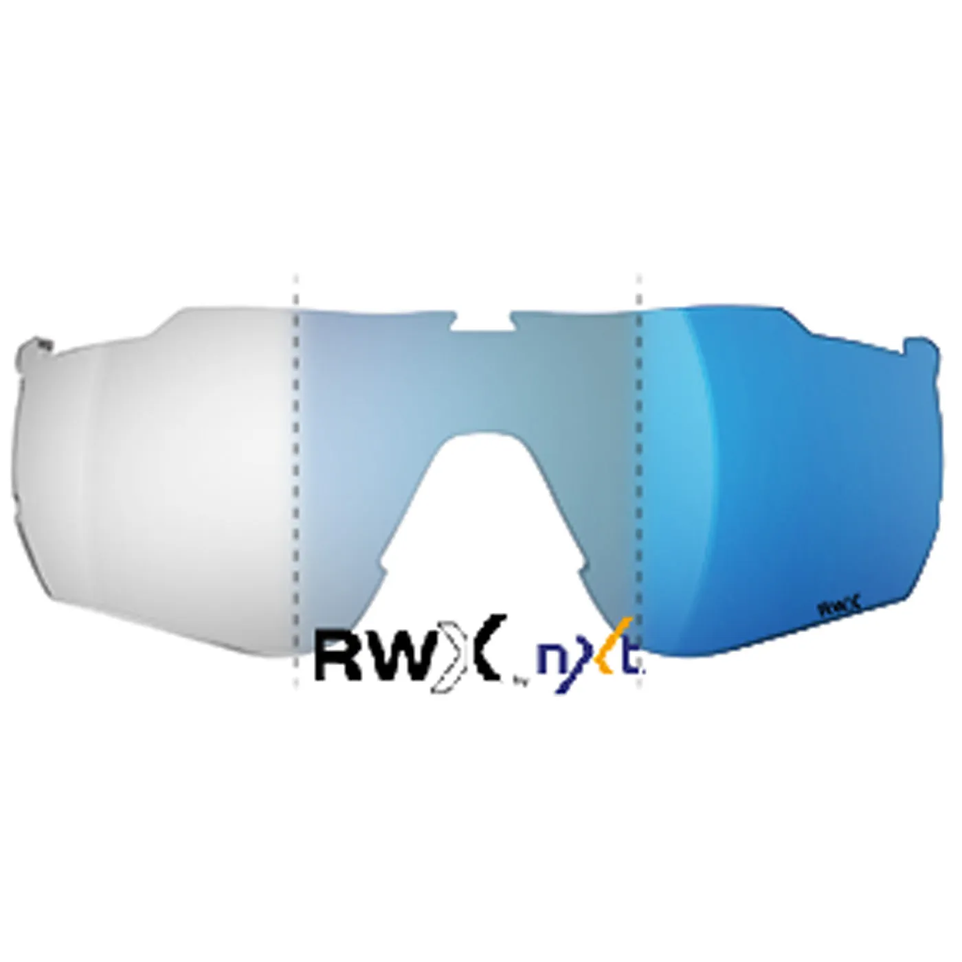 Salice 023 RWX sunglasses - Black lime