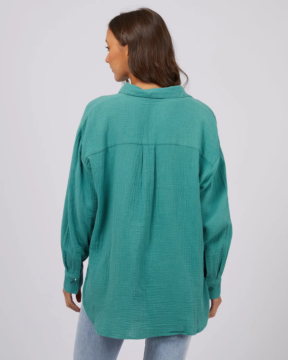 Silent Theory Mahlia Shirt Green