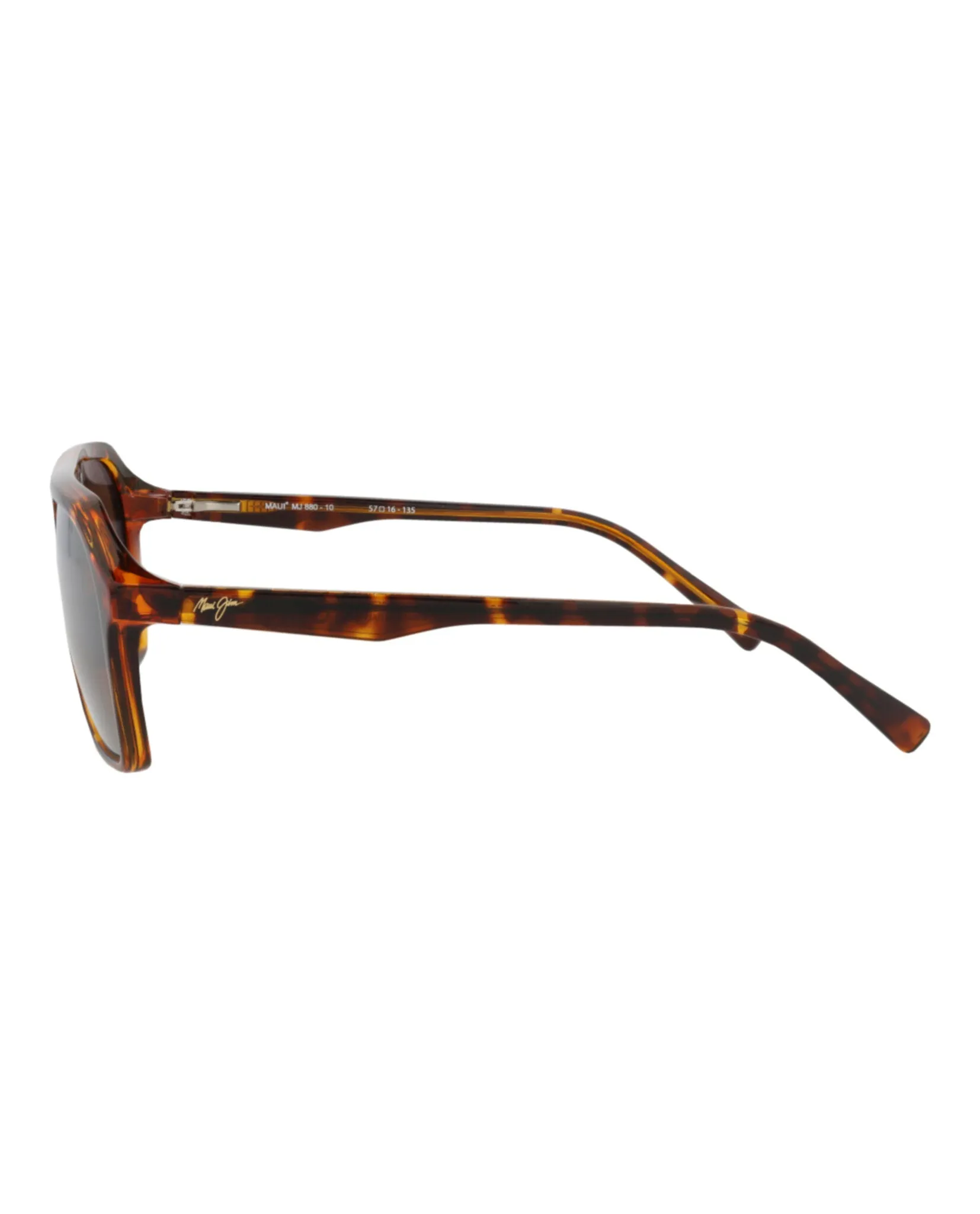 Square-Frame Injection Sunglasses