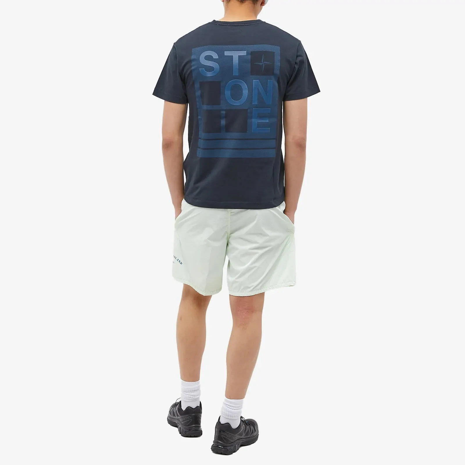 Stone Island Abbrevaiation Graphic T-Shirt