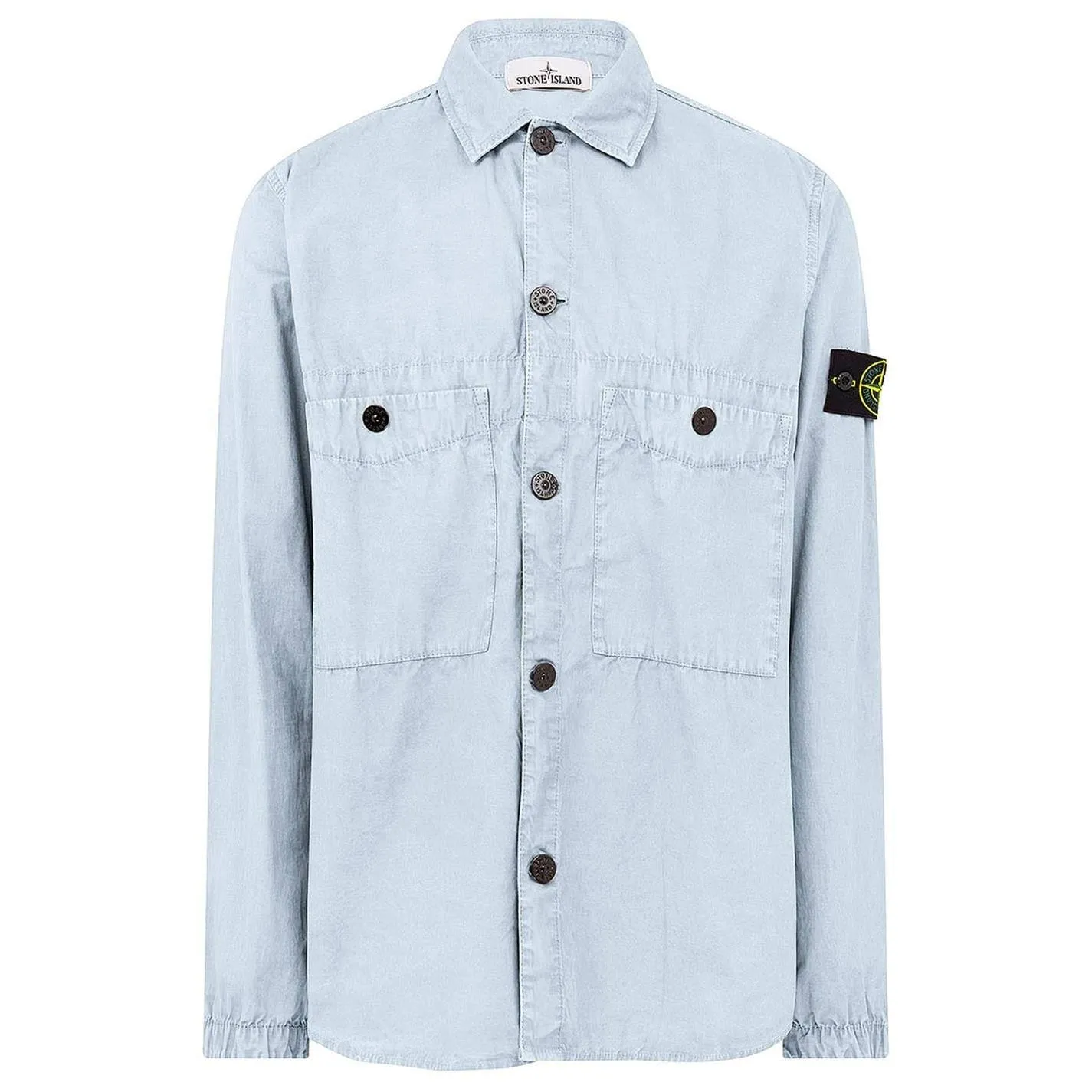 Stone Island Brushed Cotton Overshirt